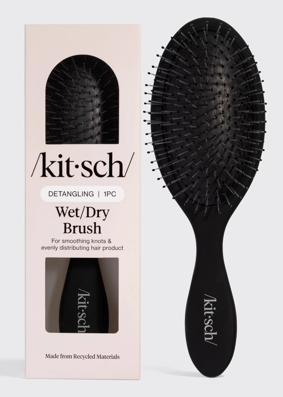 Kitsch Recycled Wet/Dry Brush in Black