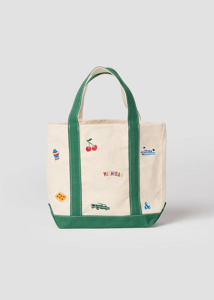 Michigan Icons Small Tote