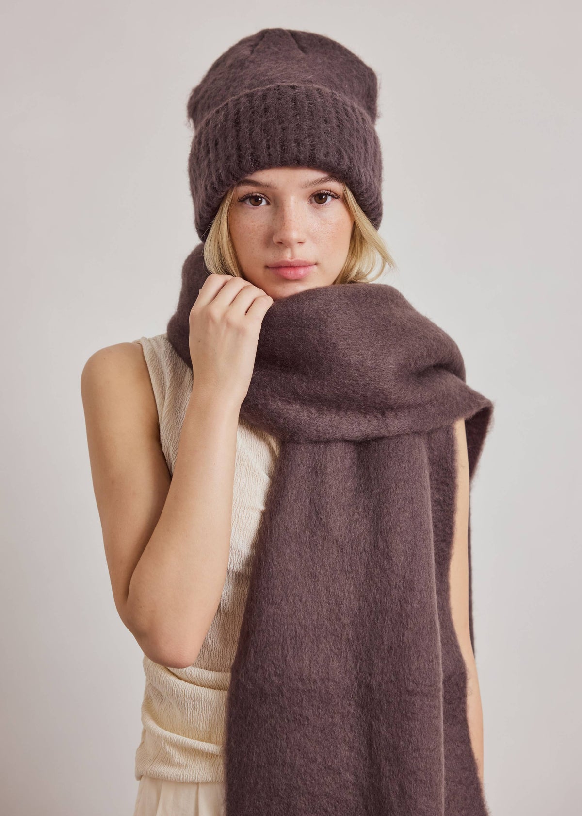 The Reykjavik Beanie Hat - Ground Coffee