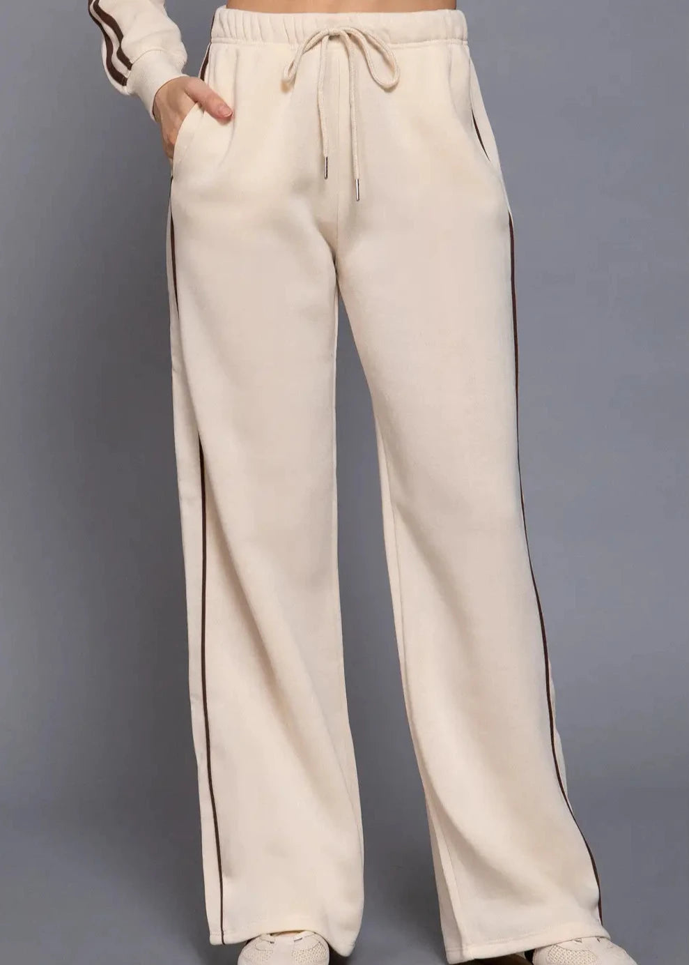 Claire Contrast Cozy Sweatpants