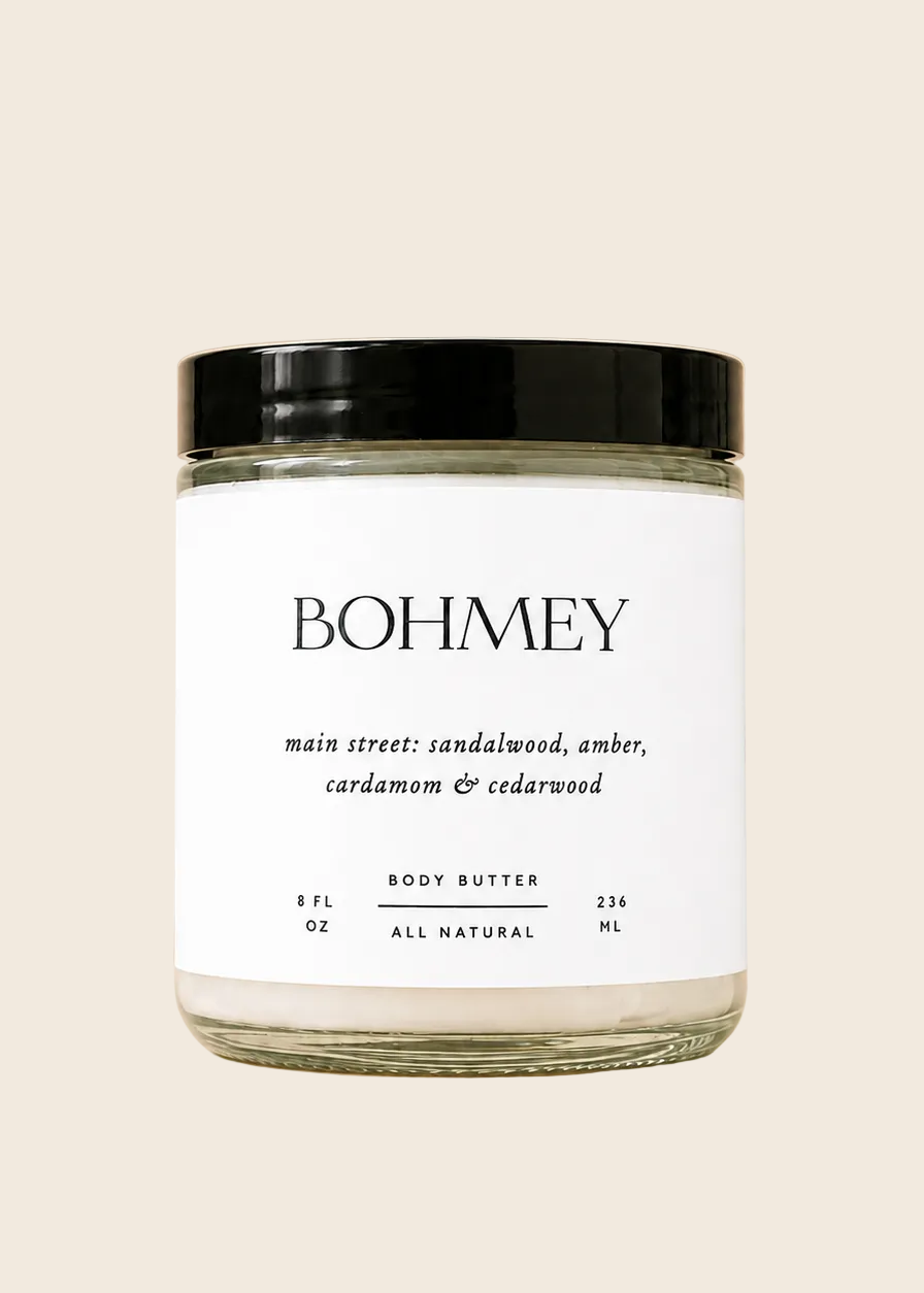 Bohmey Main Street Natural Body Butter