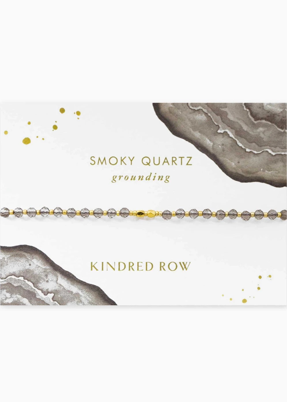 Kindred Row Smoky Quartz Gemstone Bracelet