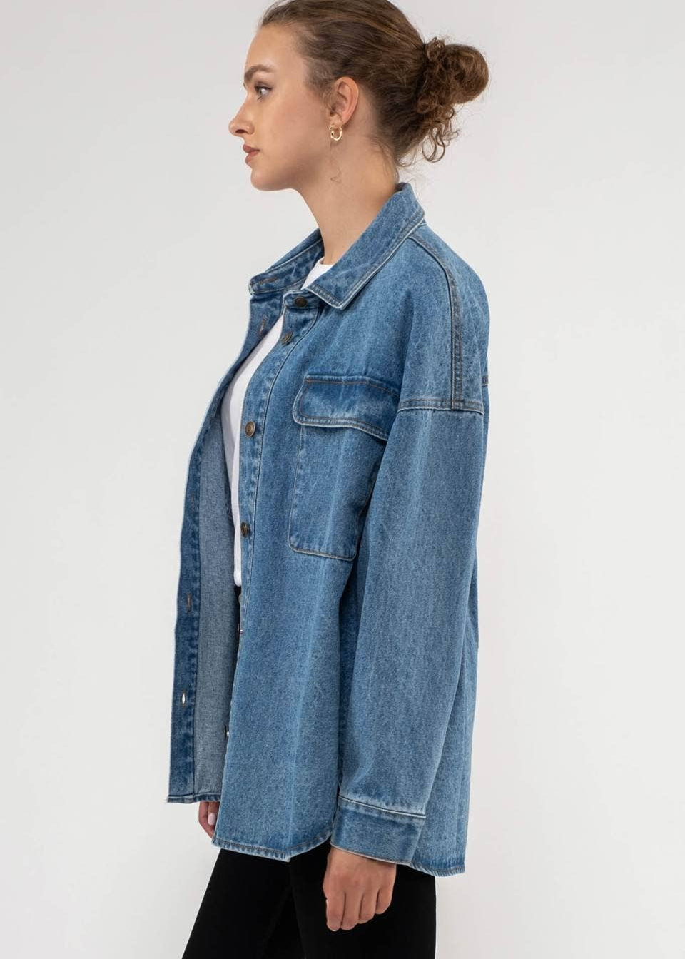 Ronnie Denim Shacket
