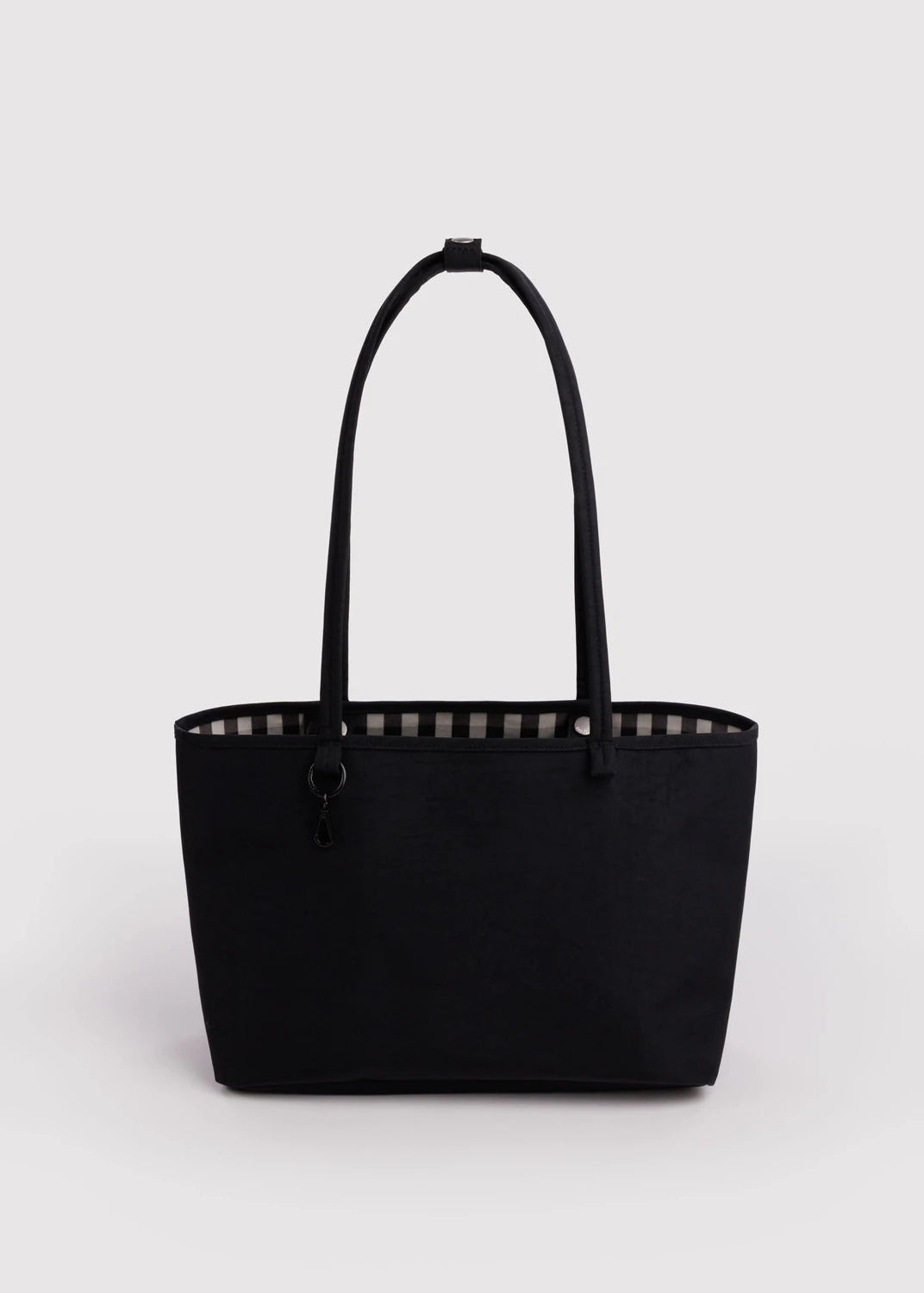 Baggu Nylon Reversible Tote Bag in Black Mix