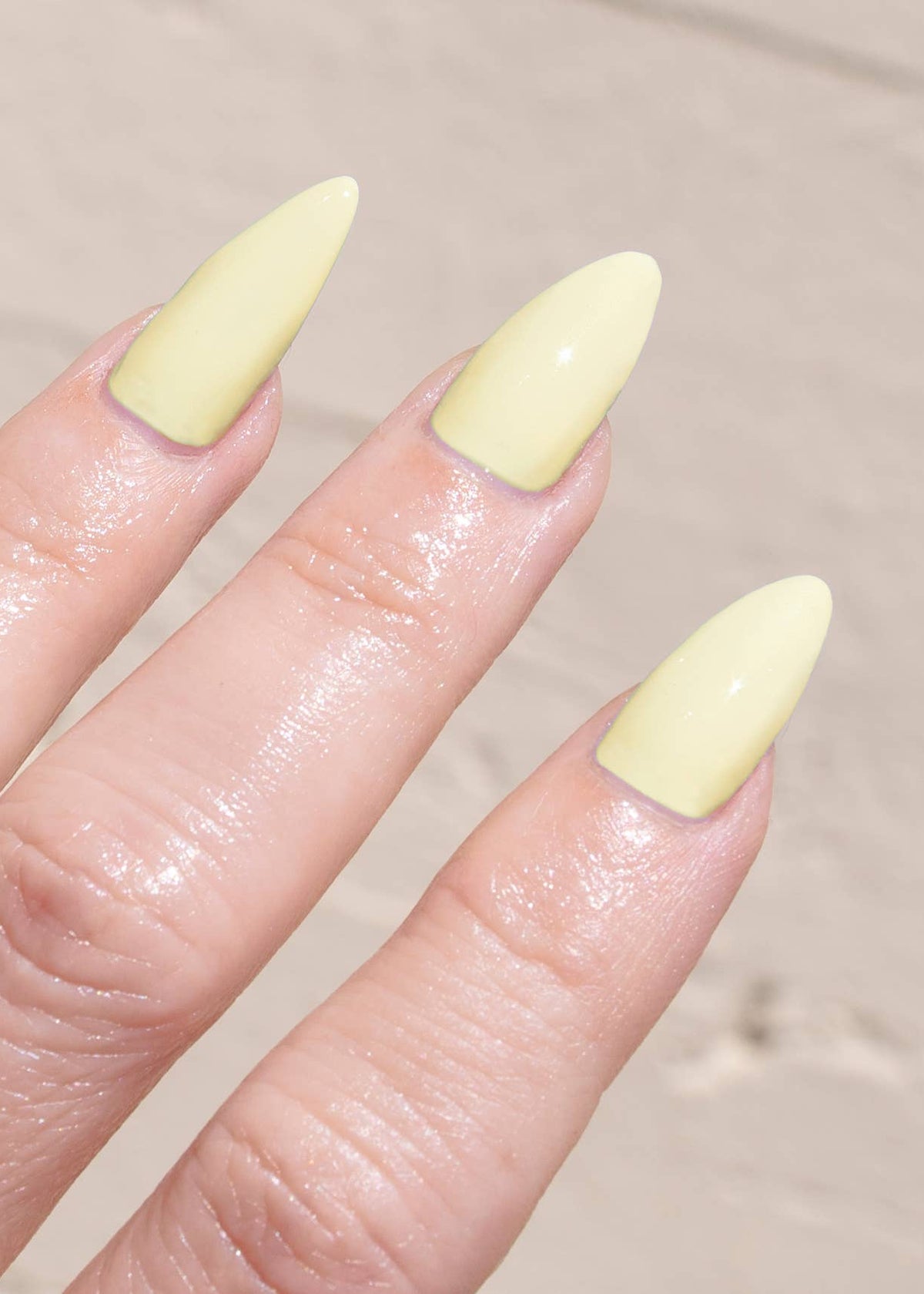 Non-Toxic Nail Polish in Banana Cream
