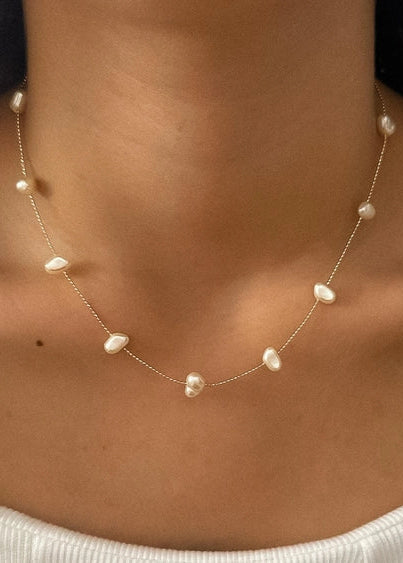 Ida Petite Pearl Necklace