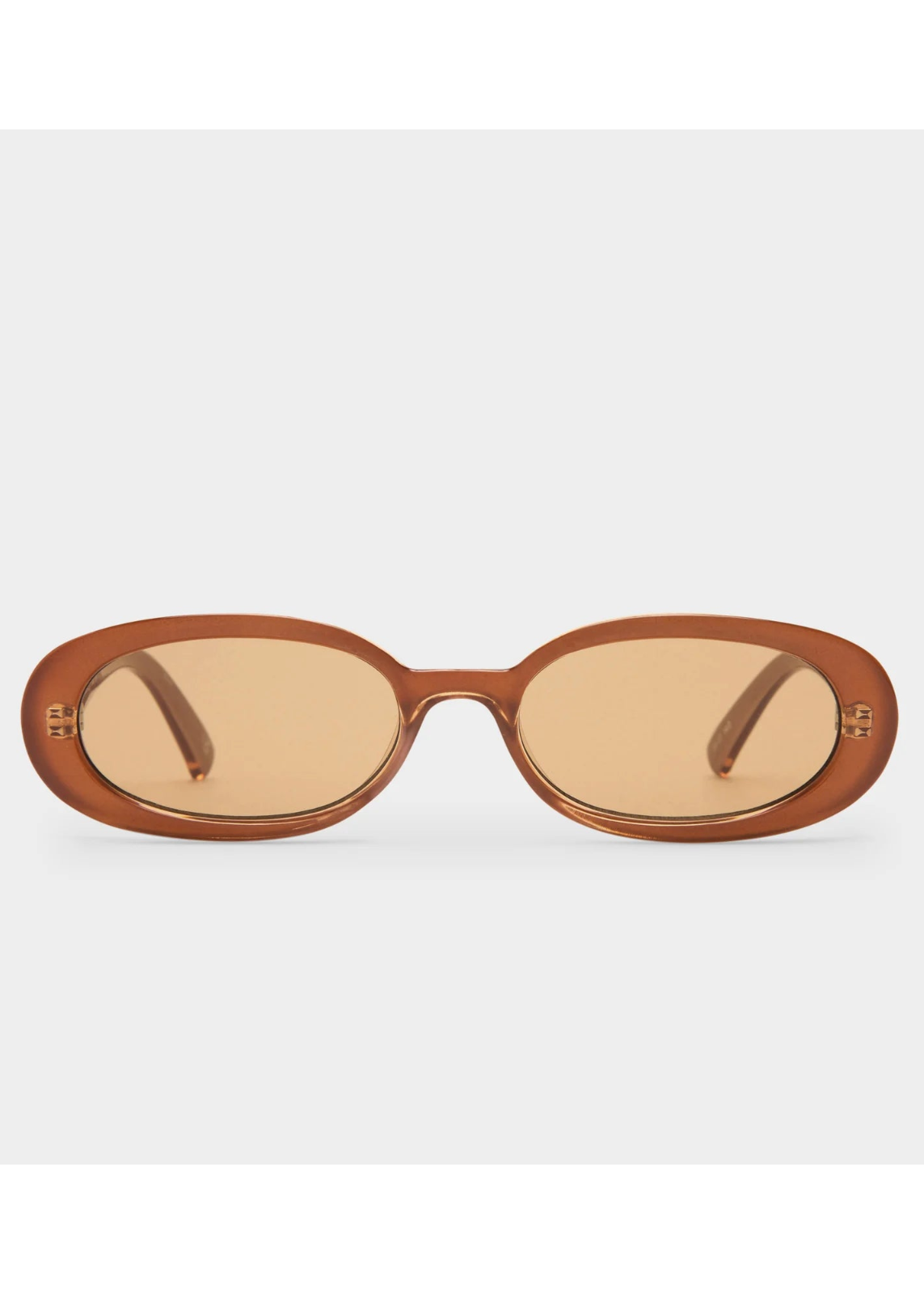 Le Specs Outta Love Sunglasses in Caramel Tan