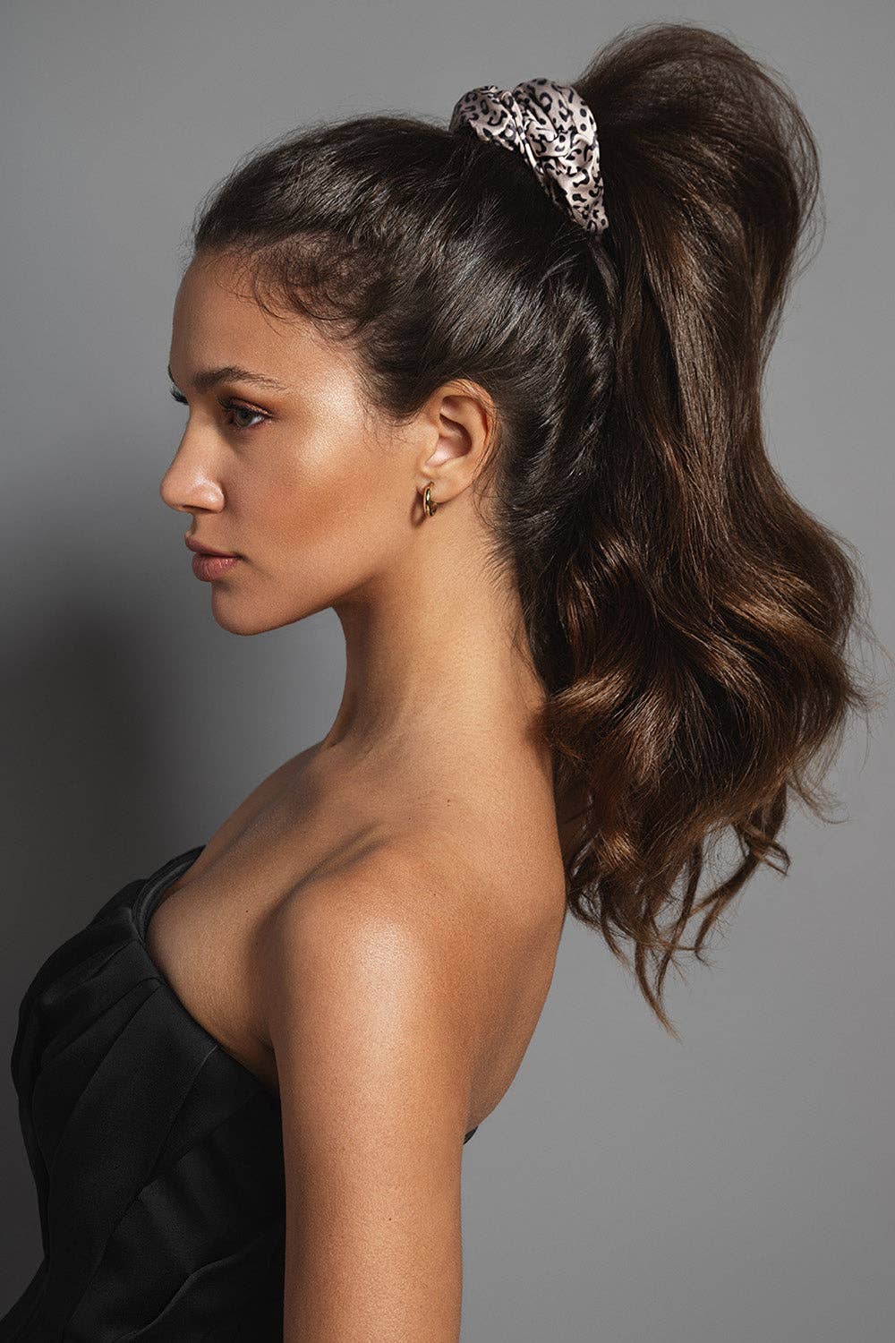 Grand Ruched Ribbon Scrunchies Set