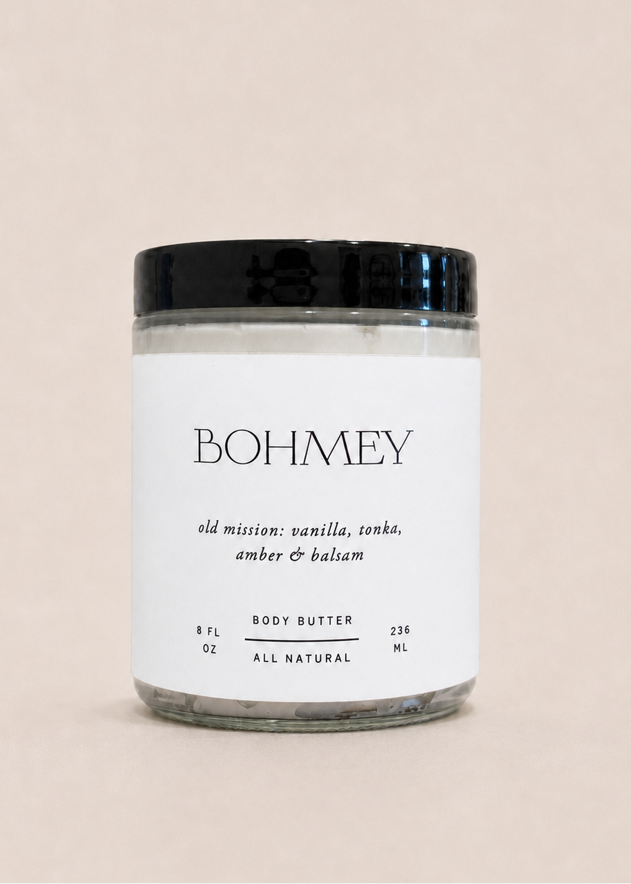 Bohmey Old Mission Natural Body Butter