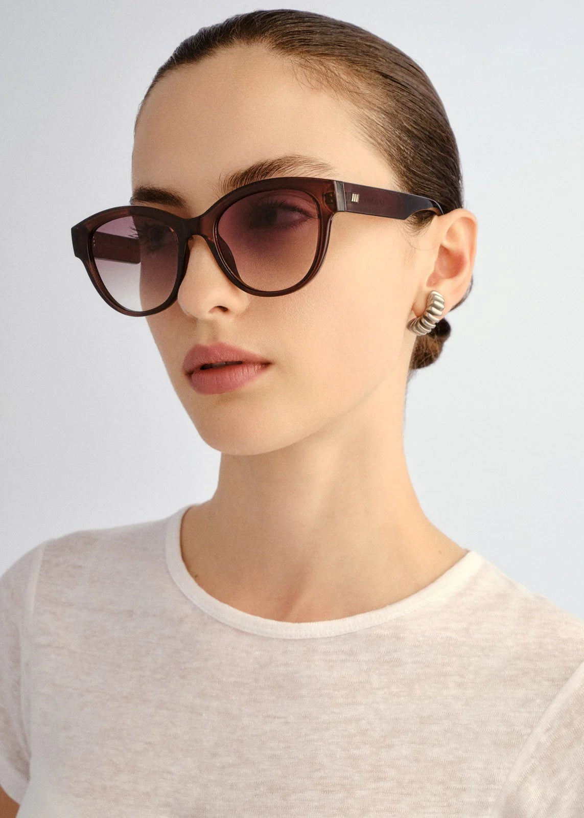 Le Specs Majestic Sunglasses in Coco