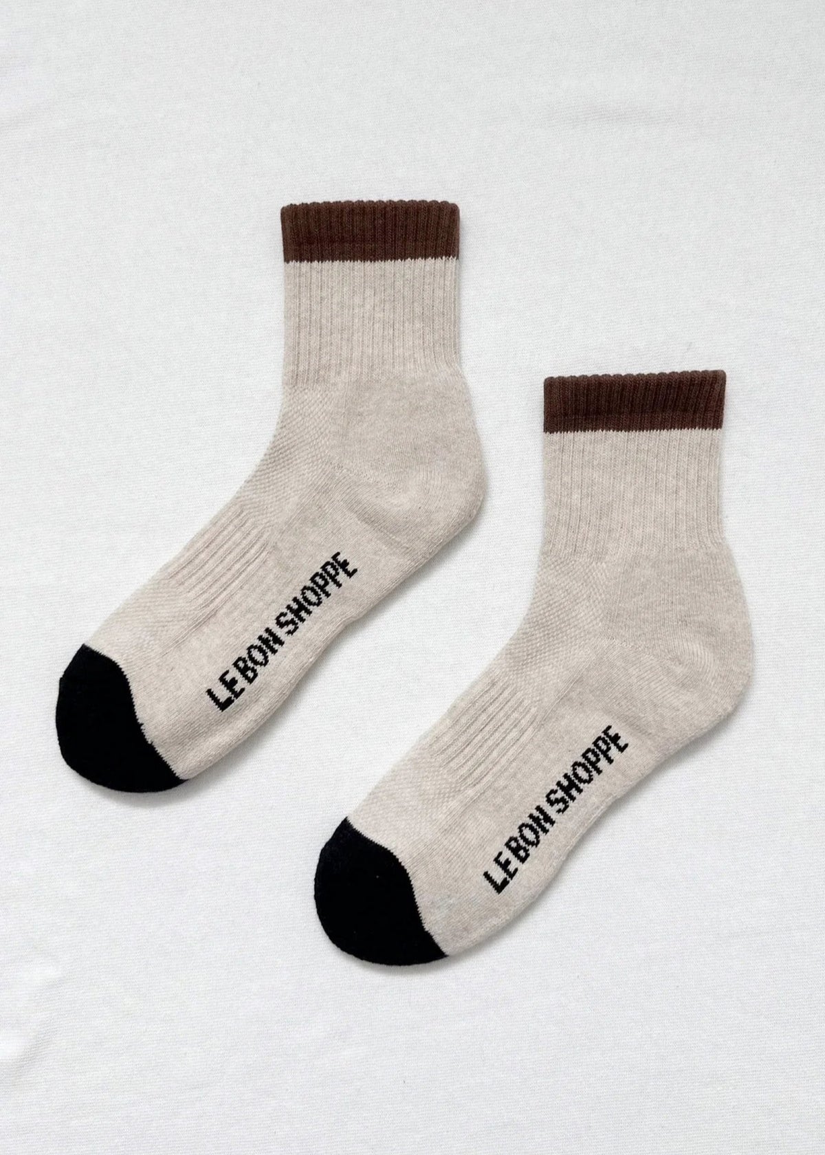 Le Bon Shoppe Girlfriend Socks in Black Coffee