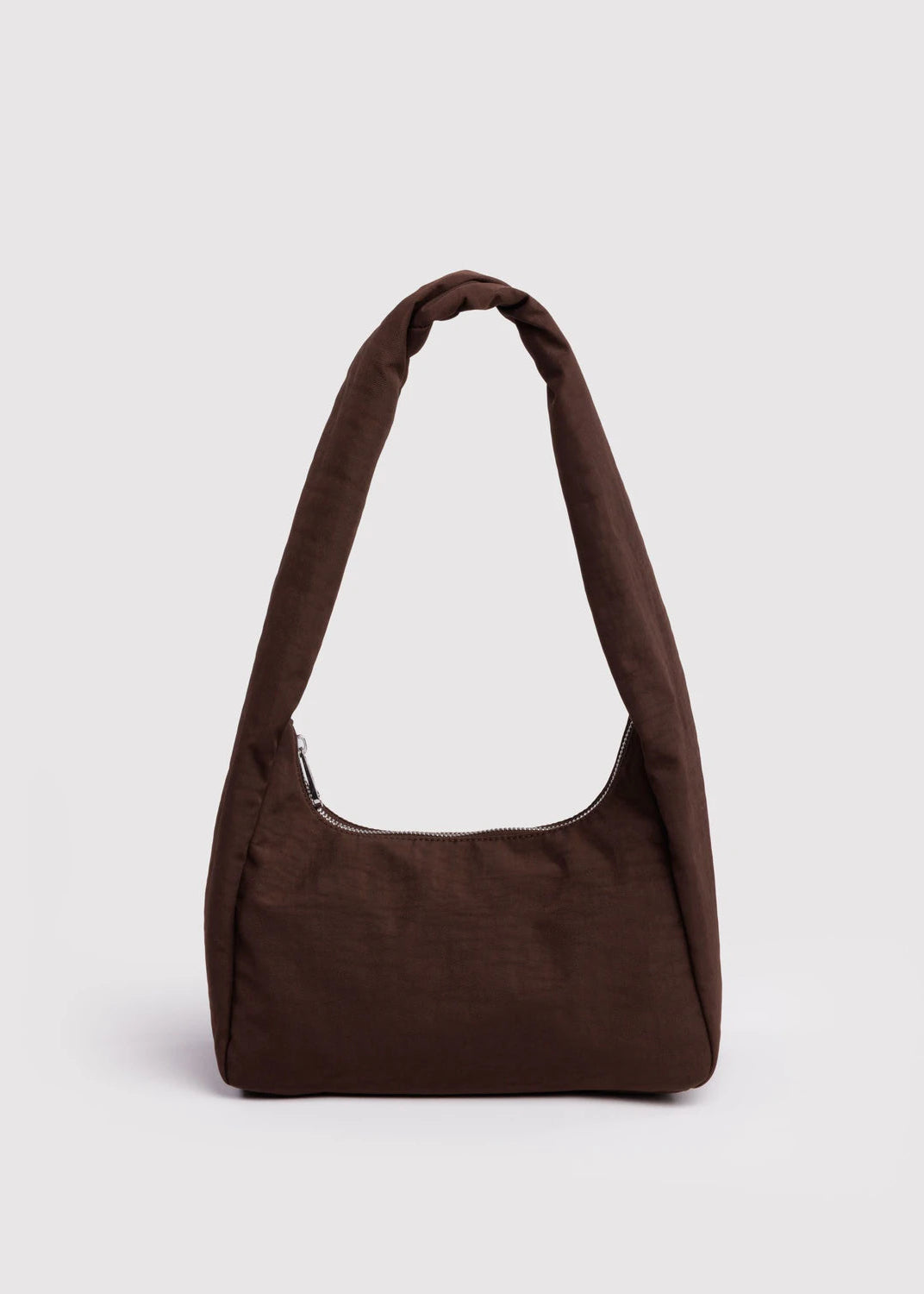 Baggu Small Nylon Meringue Bag in Coffee