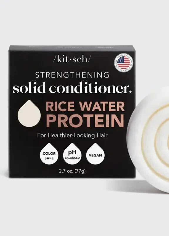 KITSCH Rice Water Protein Conditioner Bar For Hair Growth