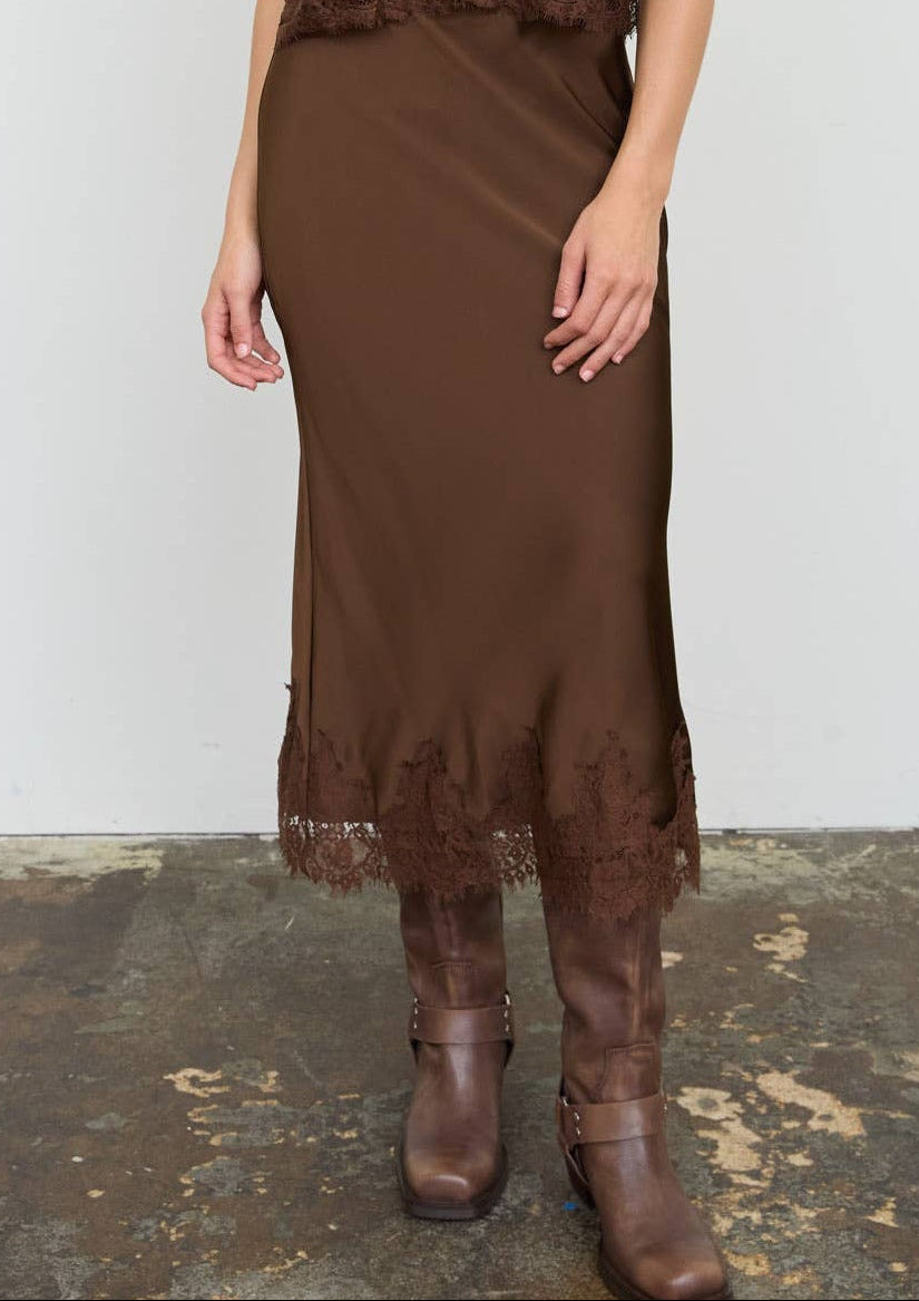 Madeline Lace Pencil Skirt