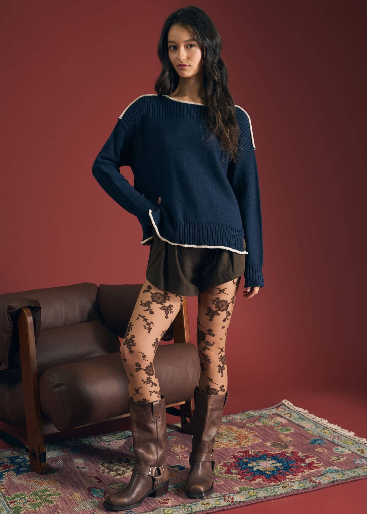 Andrea Boatneck Sweater