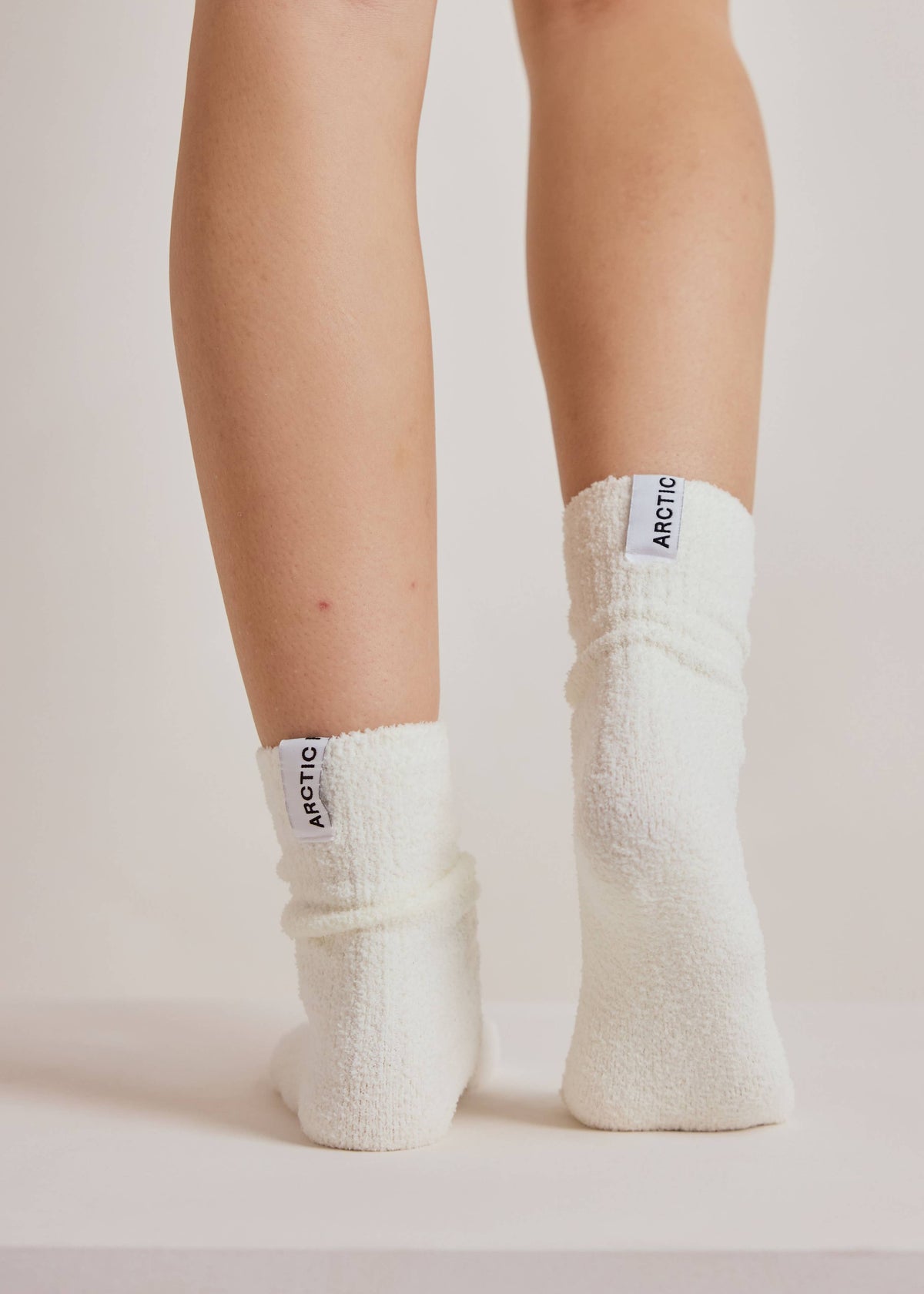 Arctic Fox Cosy Socks- White