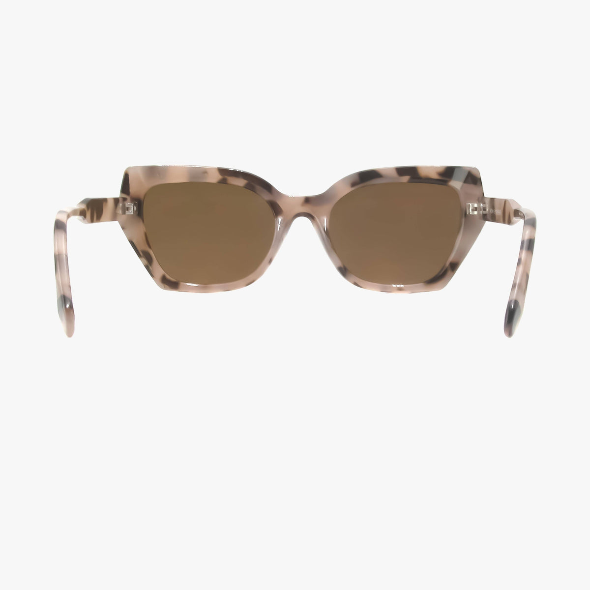 Nova Tortoise Geometric Sunglasses