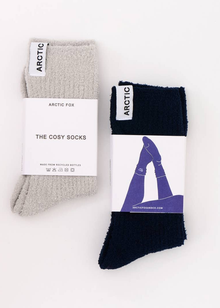 Arctic Fox Cosy Socks in Cocoa
