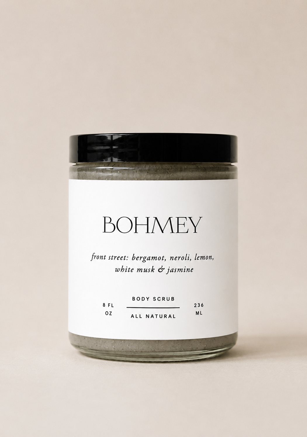 Bohmey Front Street Natural Body Scrub