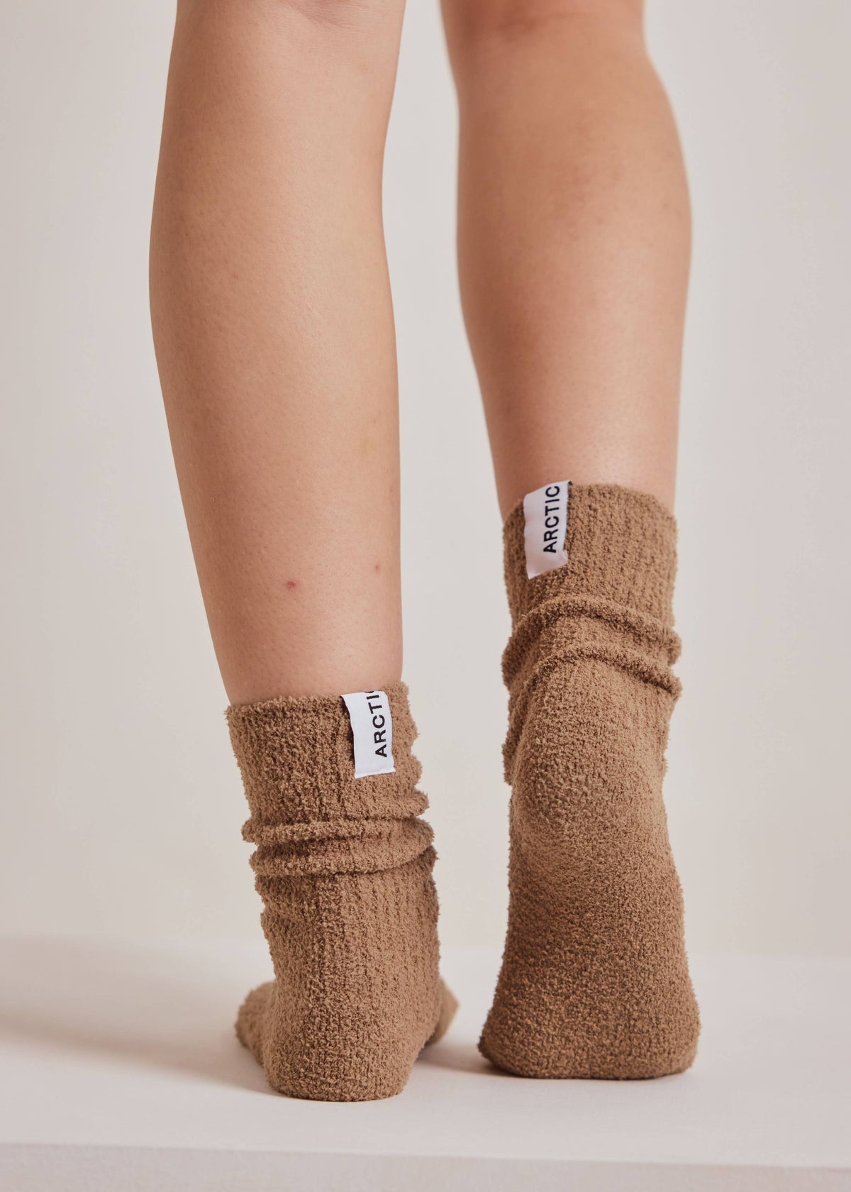 Arctic Fox Cosy Socks - Beige