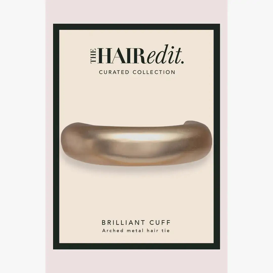 Gold Ponytail Hair Cuff