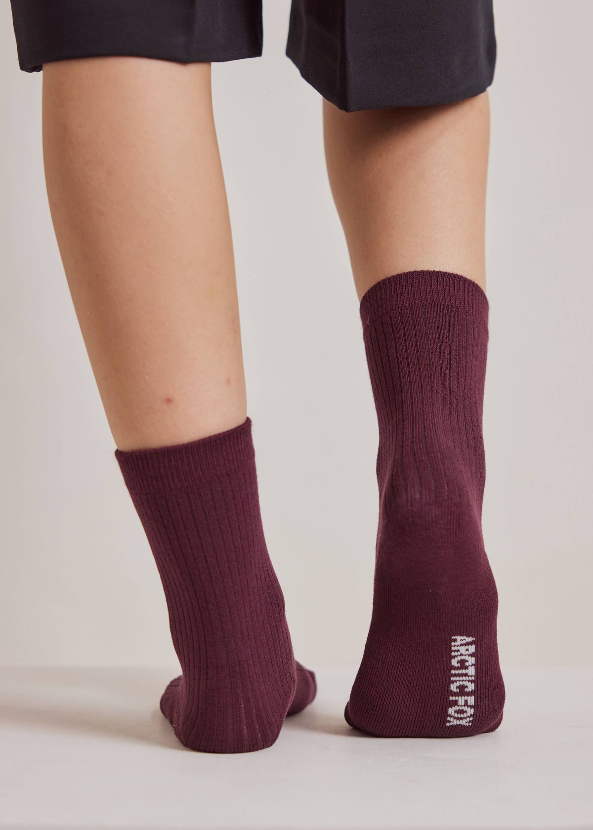 Arctic Fox The Everyday Socks in Plum