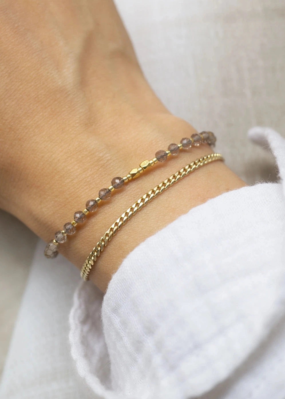 Kindred Row Smoky Quartz Gemstone Bracelet