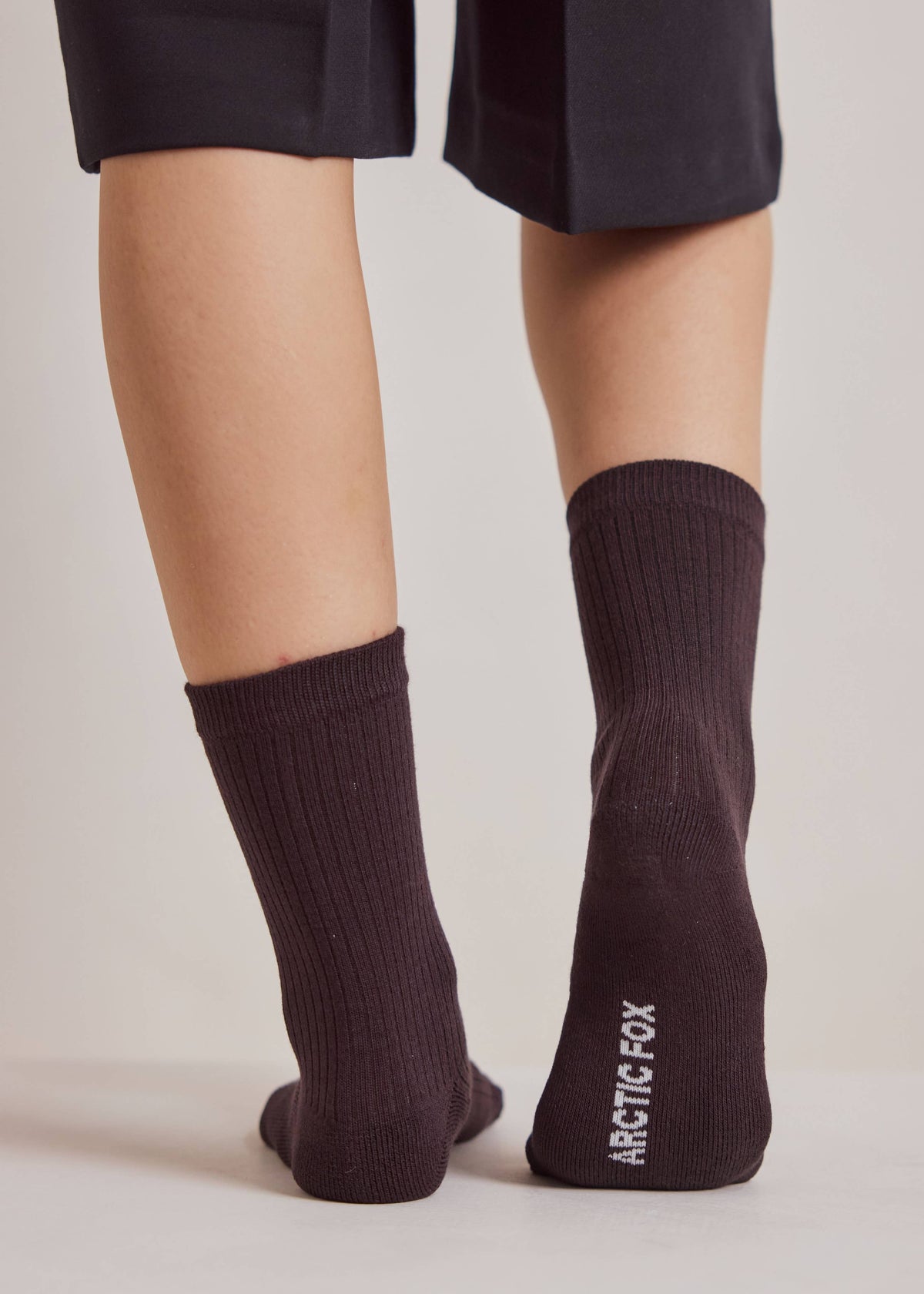 Arctic Fox The Everyday Socks in Chocolate