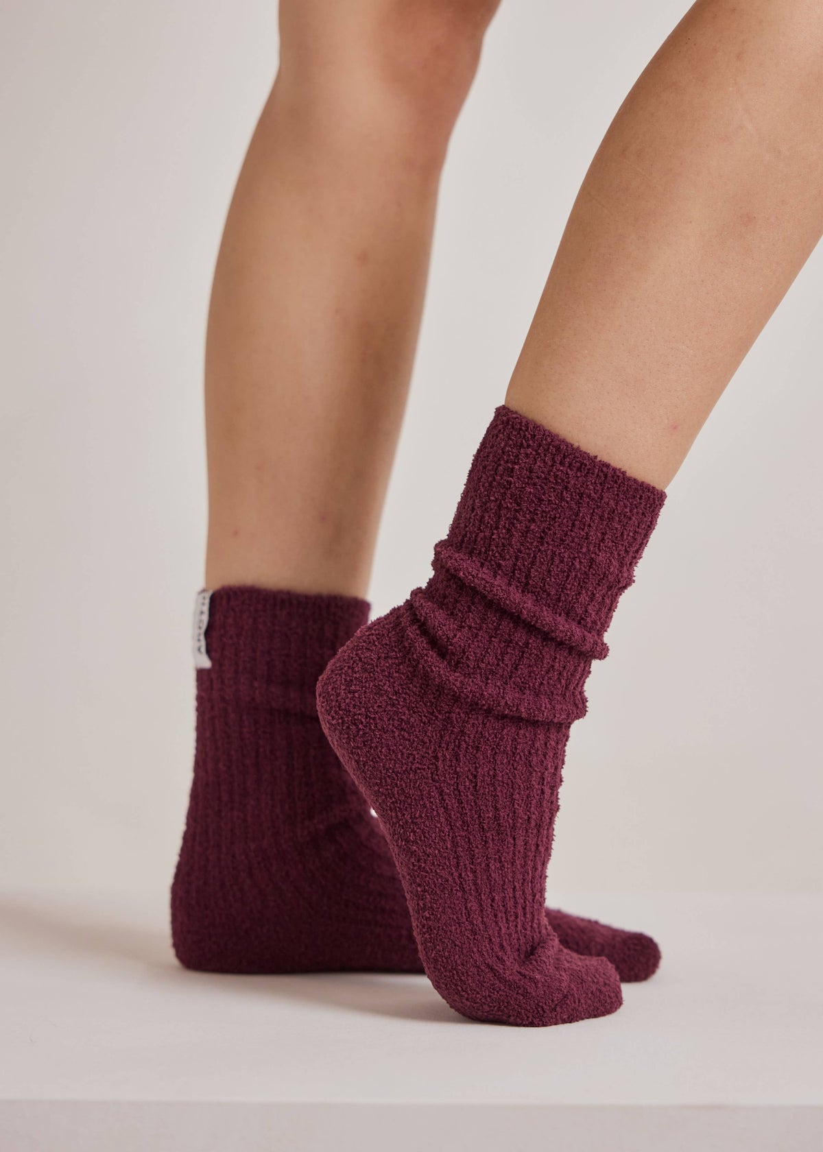 Arctic Fox Cosy Socks in Cherry
