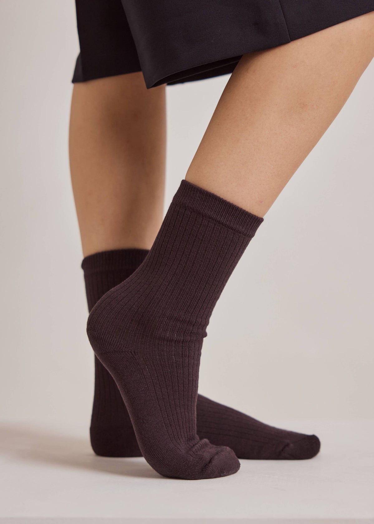 Arctic Fox The Everyday Socks in Chocolate
