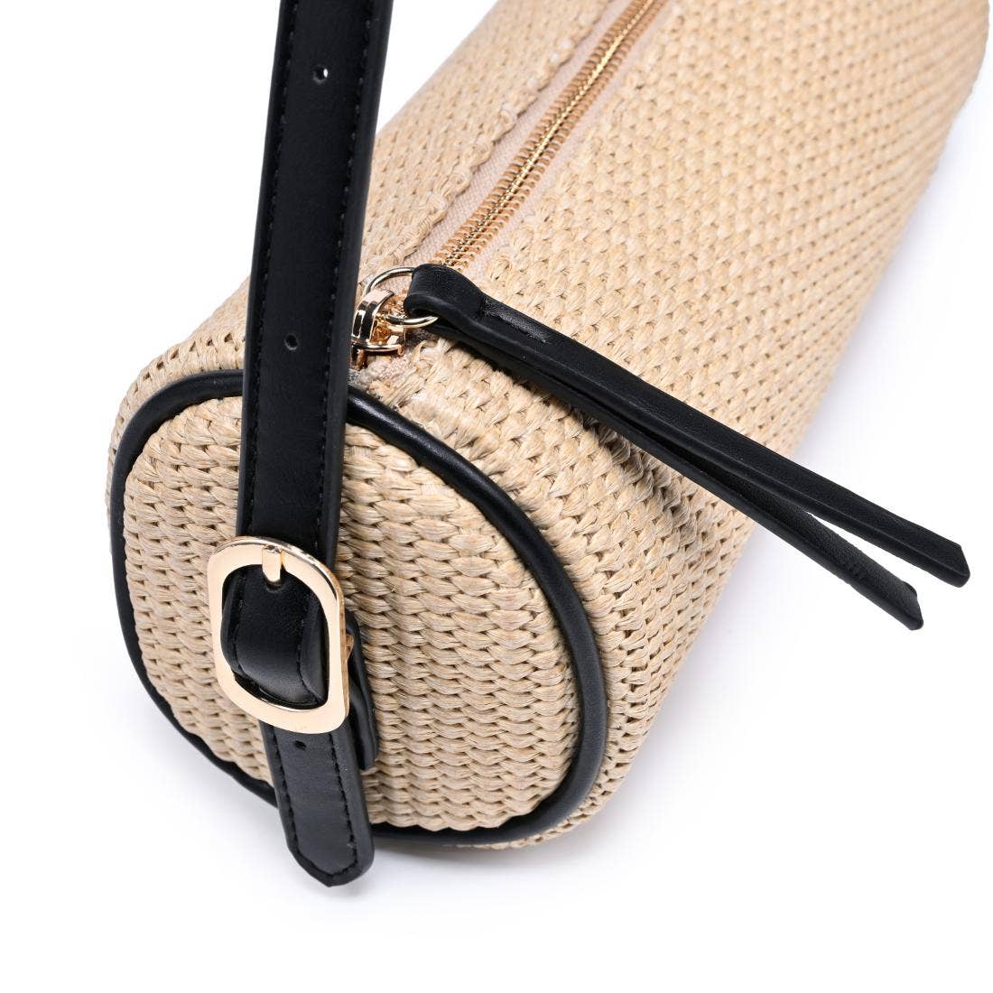 Moda Luxe Mila Natural Straw Shoulder Bag
