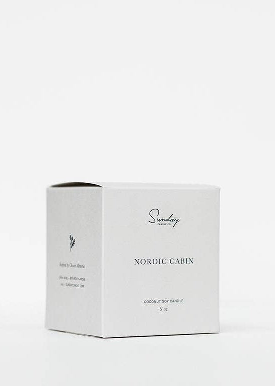 Sunday Candle Co. Nordic Cabin Candle