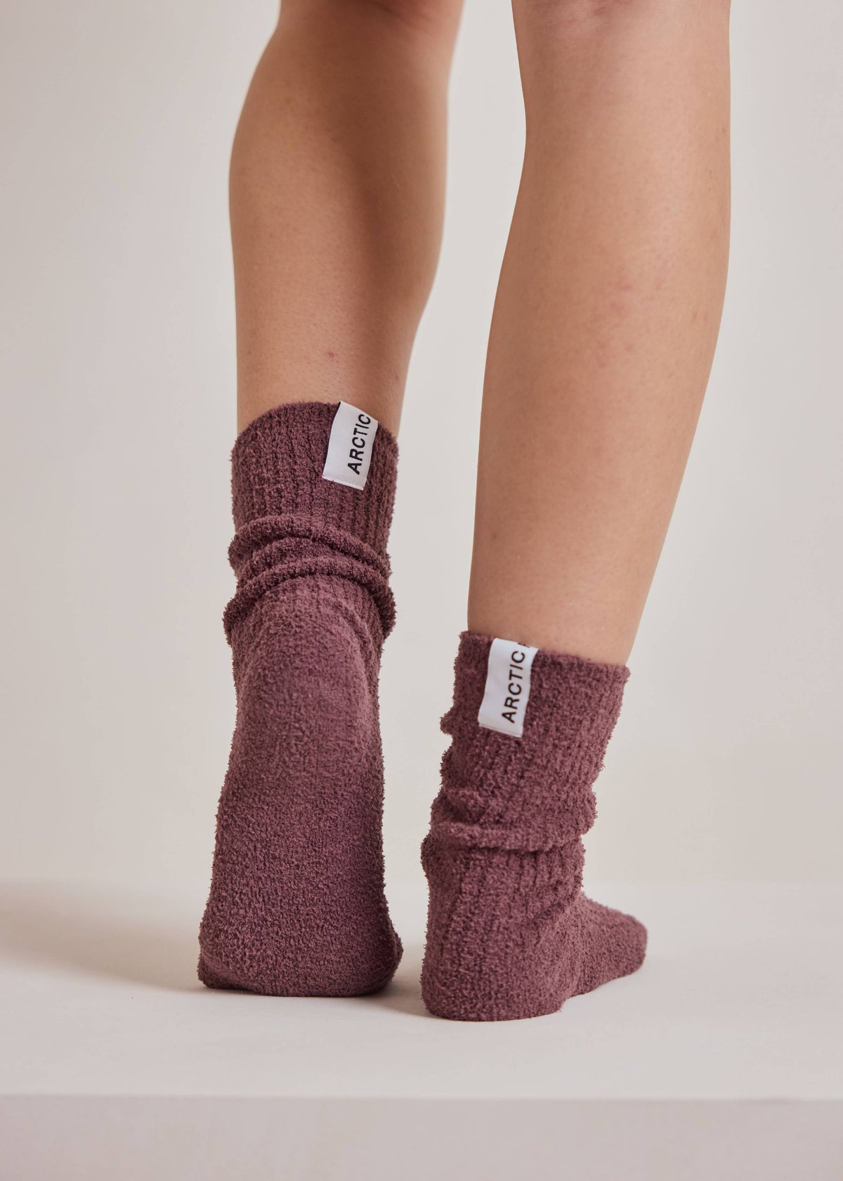 Arctic Fox Cosy Socks in Cocoa