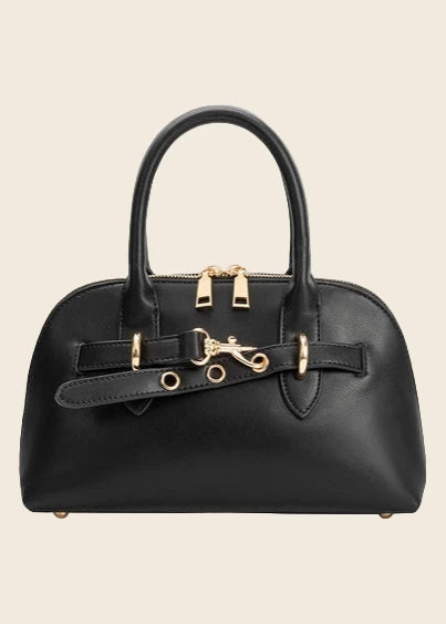 Melie Bianco Rue Top Handle Bag in Black