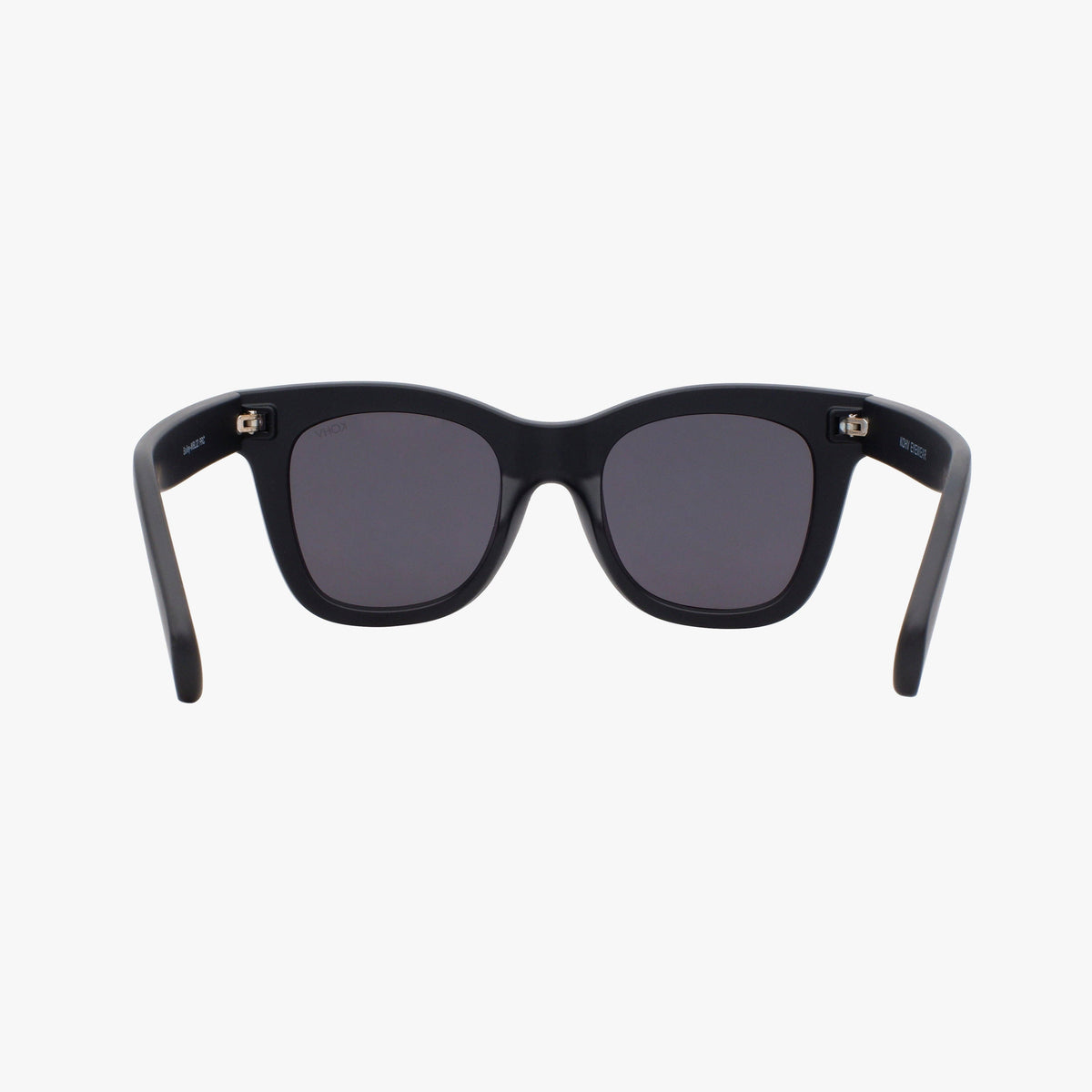 Bailey Black Polarized Oversized Square Sunglasses