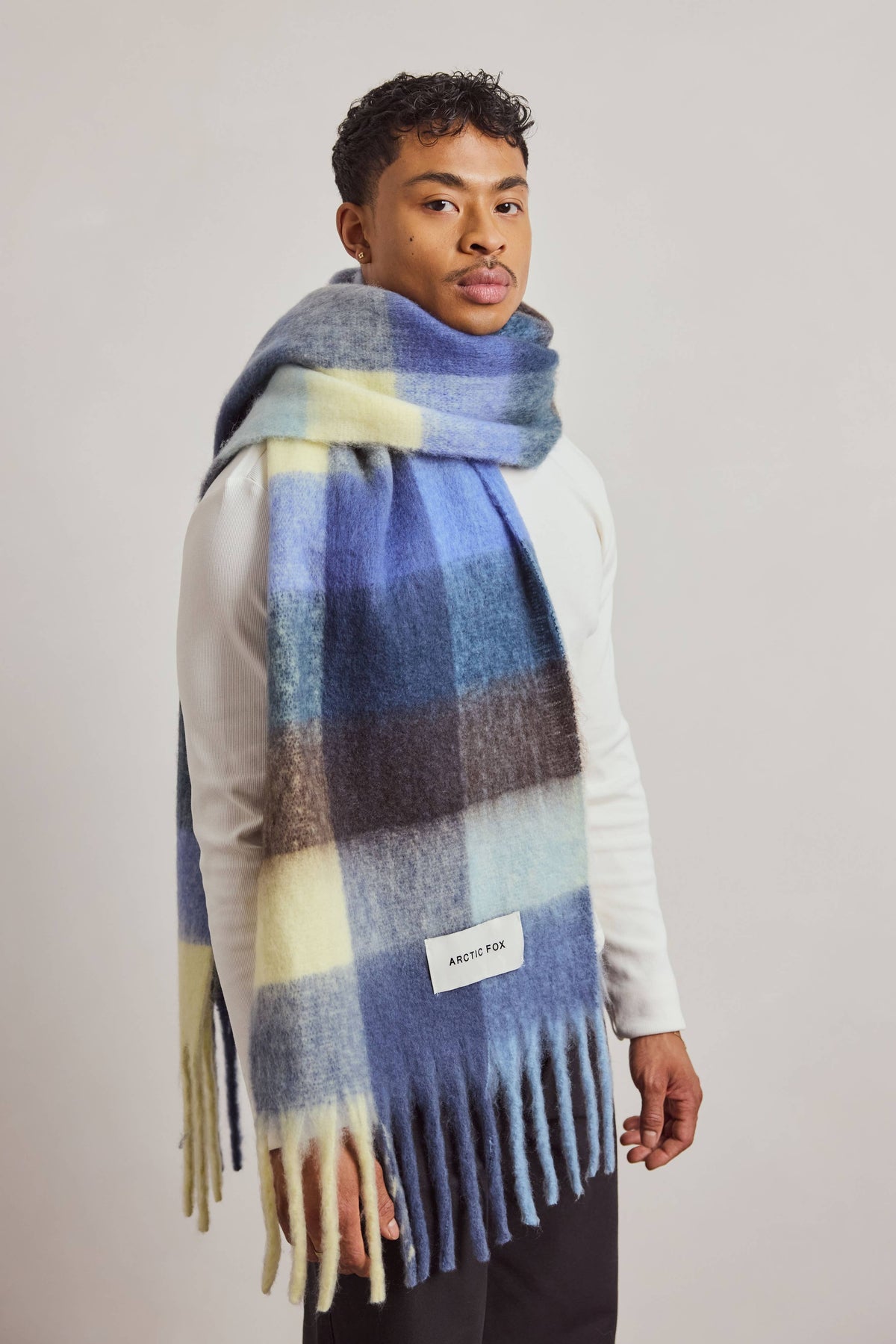 Arctic Fox The Reykjavik Scarf in Blue