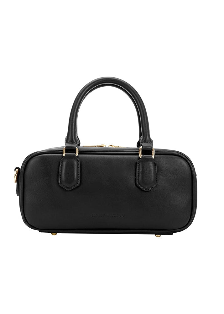 Melie Bianco Eden Black Top Handle Bag