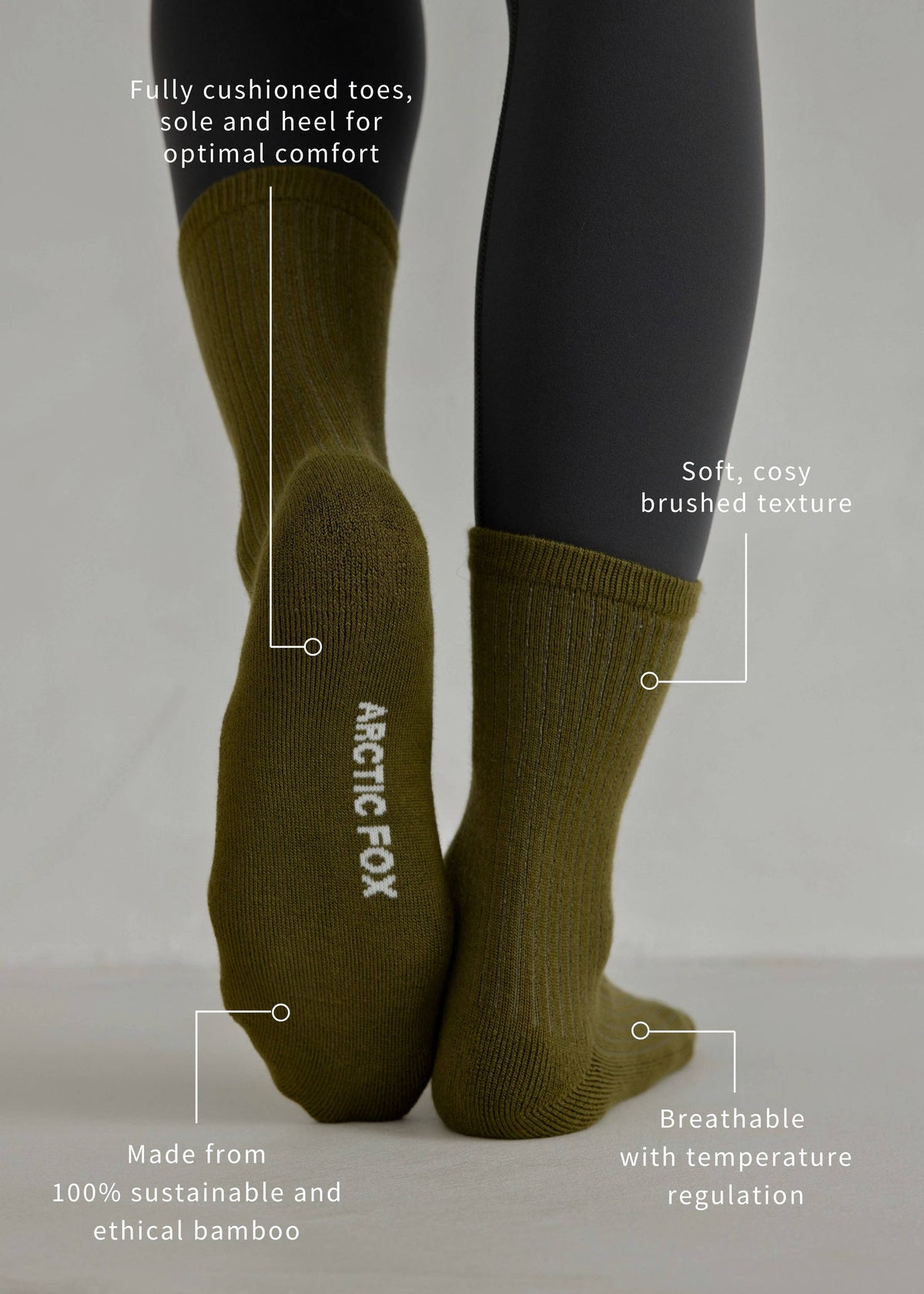 Arctic Fox The Everyday Socks in Sky Blue