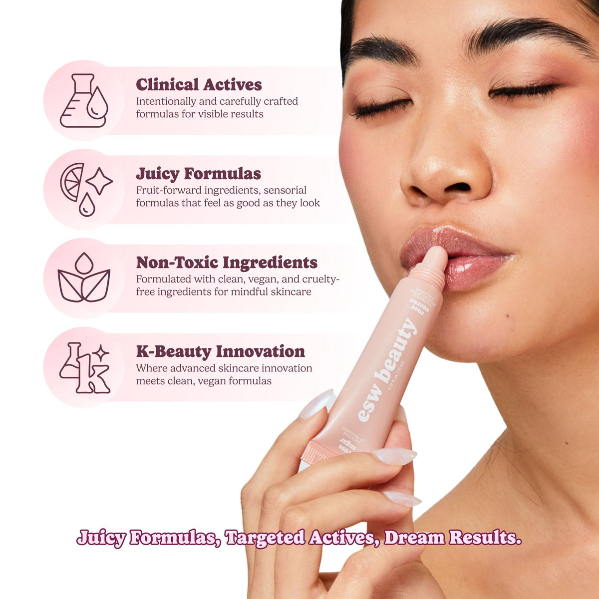 Rose Sugar Smoothie Lip Treatment