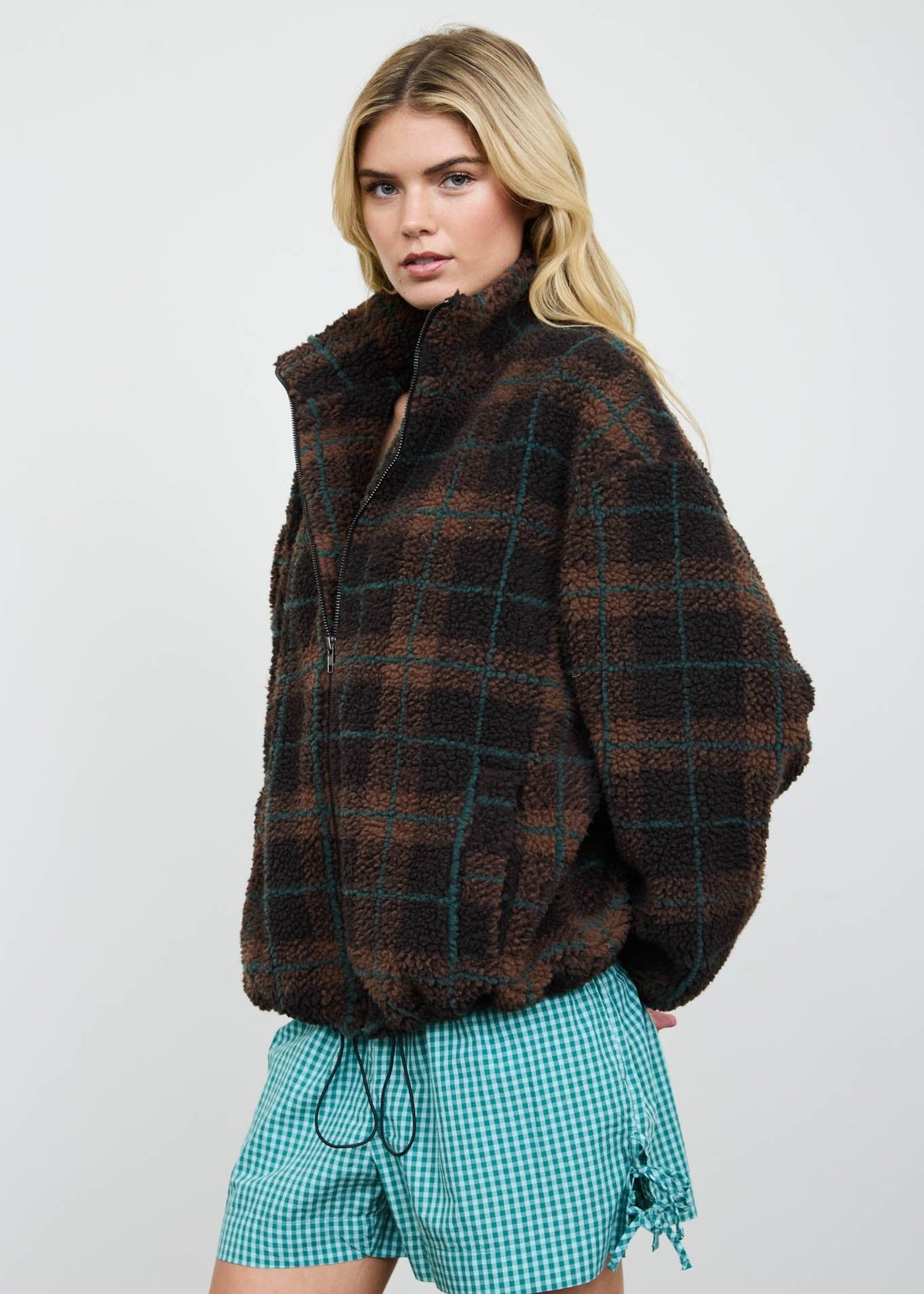 Marlow Sherpa Zip Up Fleece