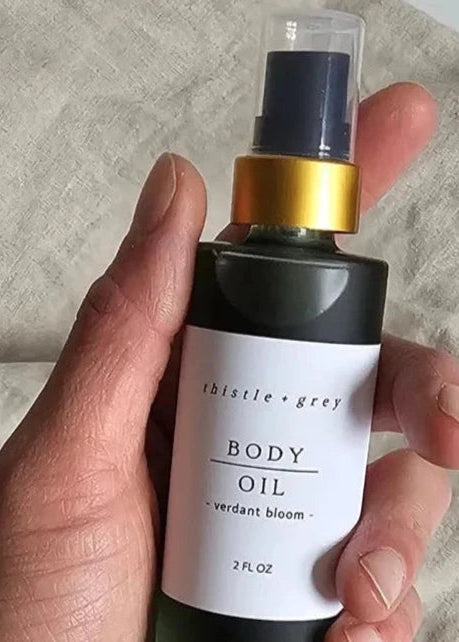 Thistle and Grey Verdant Bloom Body Oil