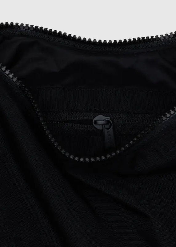 BAGGU Small Nylon Crescent Bag in Black