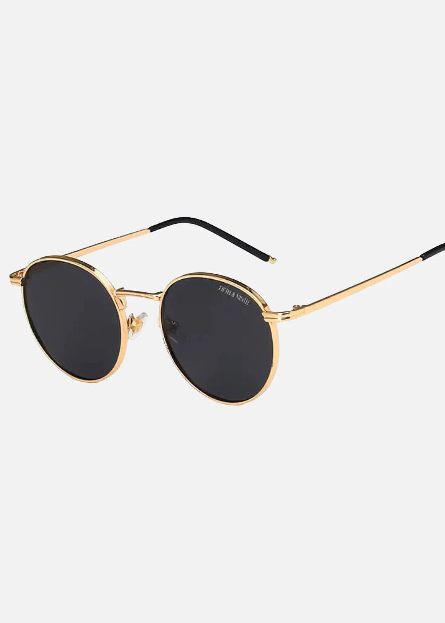 Fifth & Ninth Jackson Sunglasses in Black/Gold