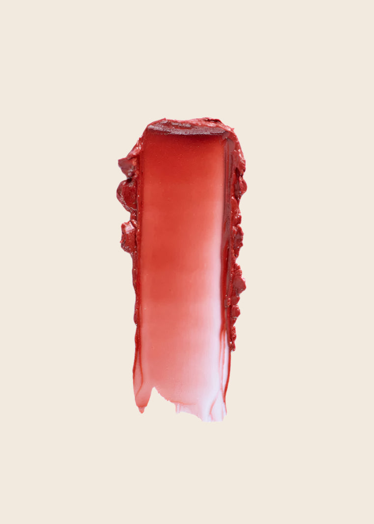 La Crique Tinted Lip Balm &amp; Moisturizing Blush in Brown Red