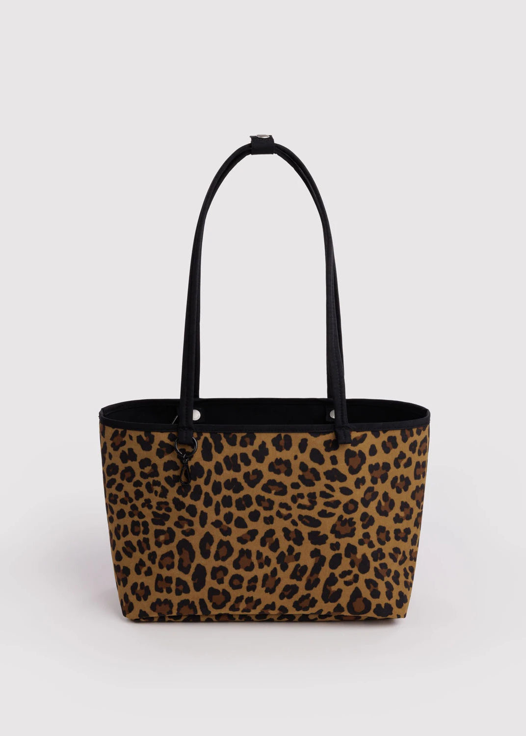 Baggu Nylon Reversible Tote in Leopard Mix