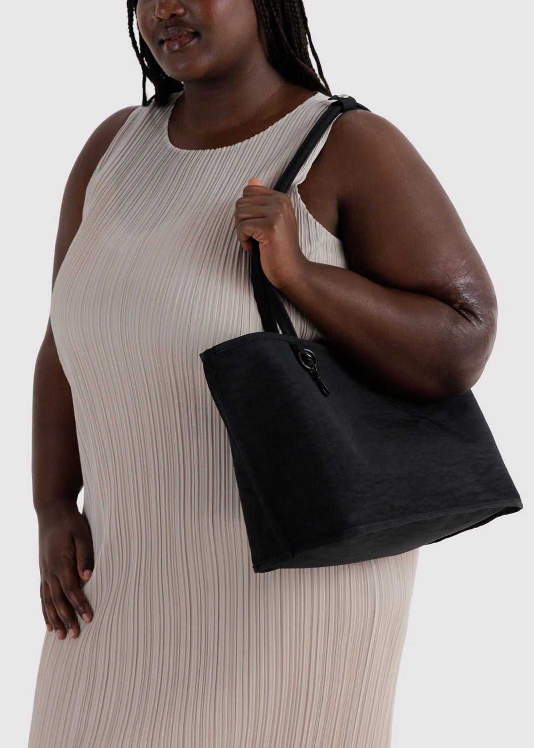 Baggu Nylon Reversible Tote in Leopard Mix
