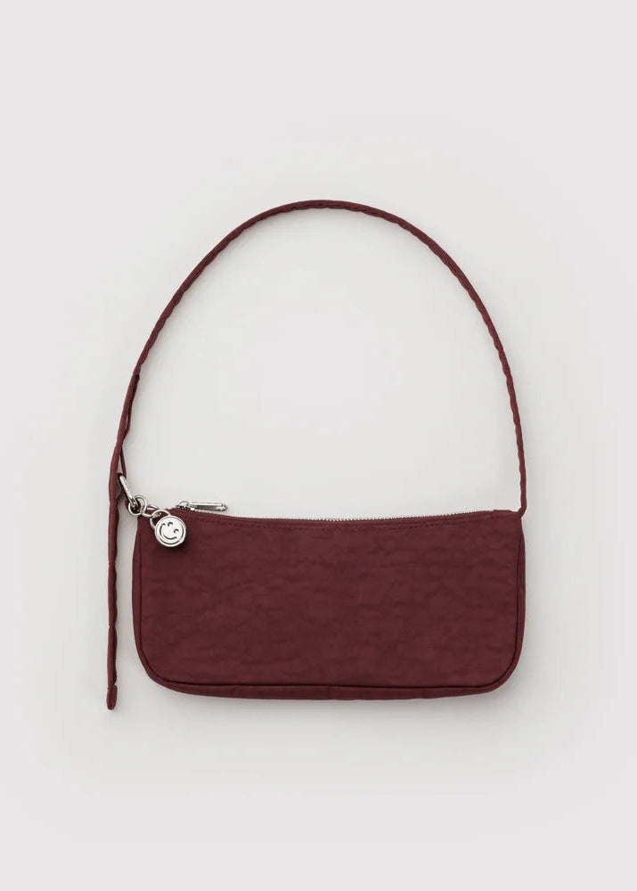 Baggu Nylon Pochette in Mahogany