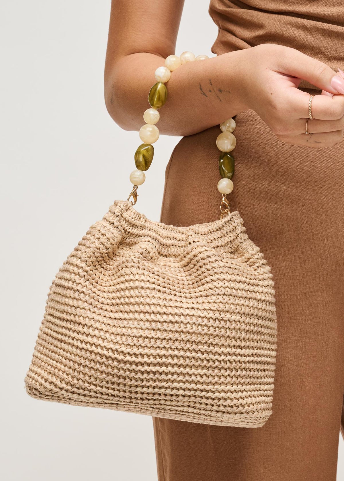 Emery Crossbody Bag in Natural