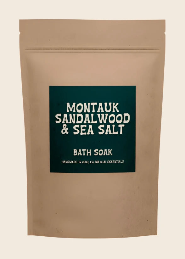 Montauk Sandalwood and Sea Salt Bath Soak