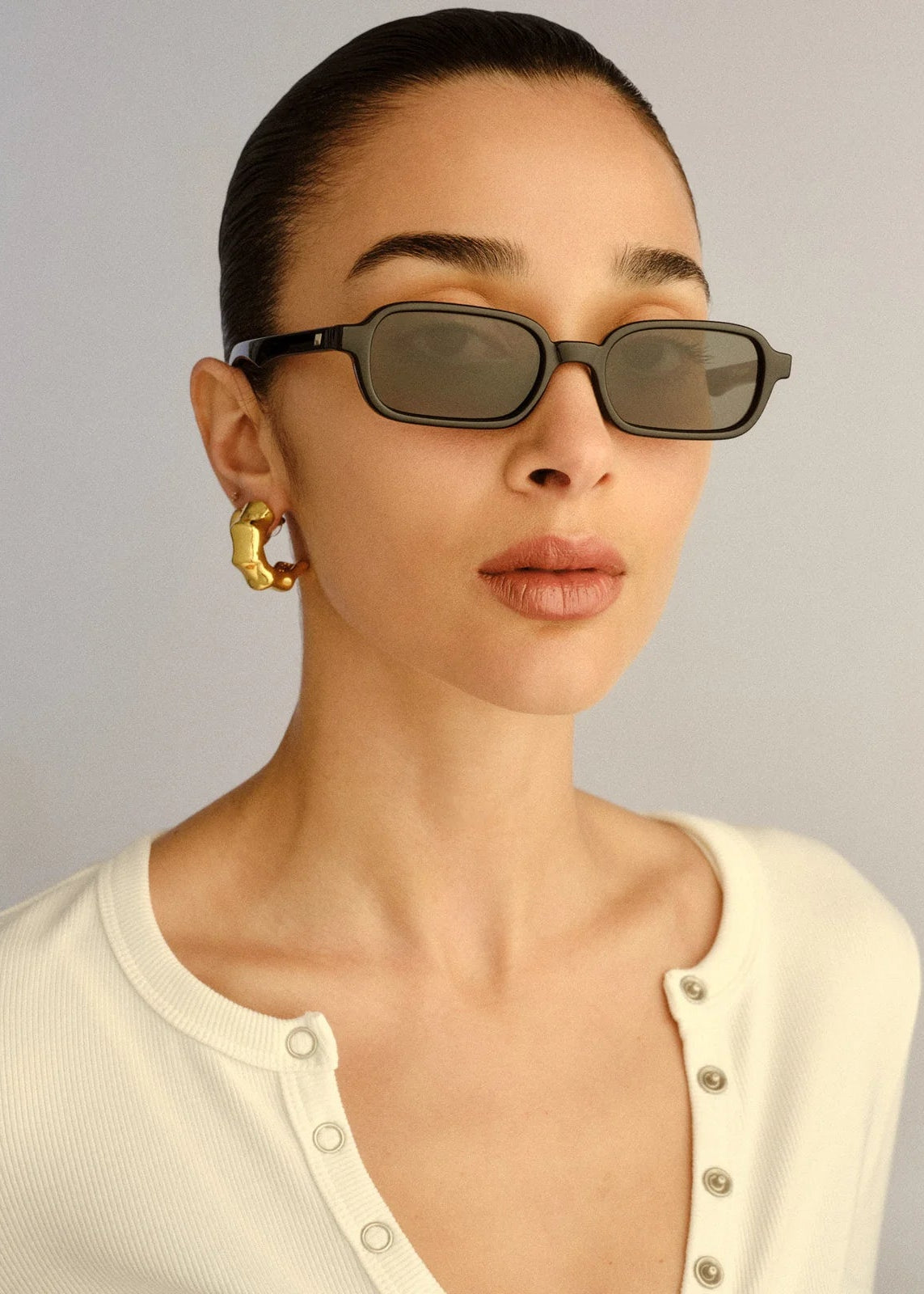 Le Specs Pilferer Sunglasses in Black